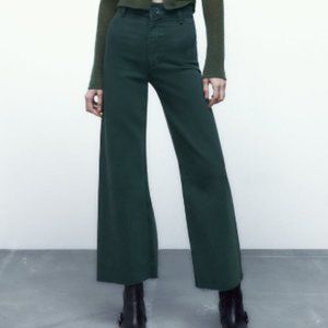 ZW The Marine Straight Jeans in Dark Green